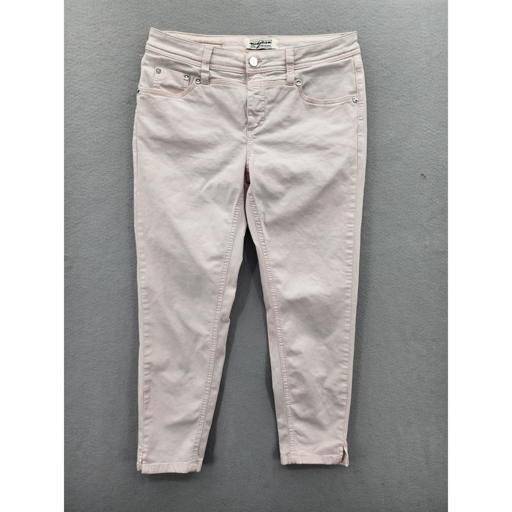 NickJean Amsterdam Pink Cropped Skinny Jeans Womens EUR 40 UK 10 Stretch Denim 8